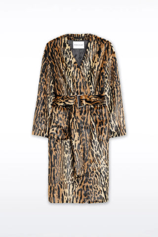 VALERIA FUR COAT LEO