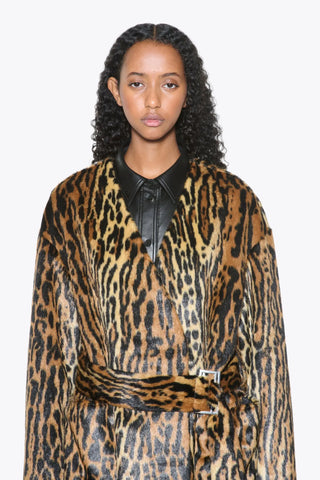 VALERIA FUR COAT LEO