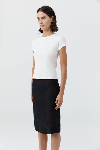 ORGANIC COTTON BABY TEE - WHITE