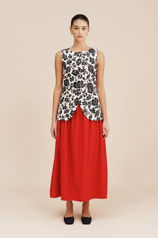 SYLVIE SKIRT - RUBY
