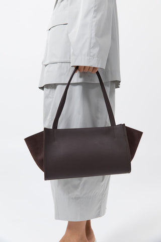 SLIM WONTON TOTE - COFFEE