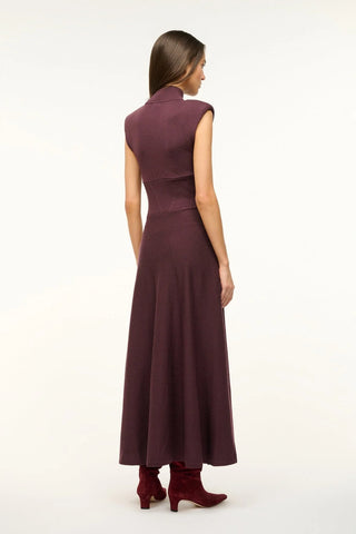 LAFAYETTE DRESS MERLOT