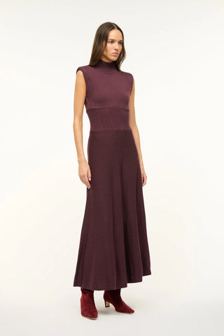 LAFAYETTE DRESS MERLOT