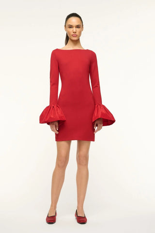 HAWTHORNE DRESS - ROUGE