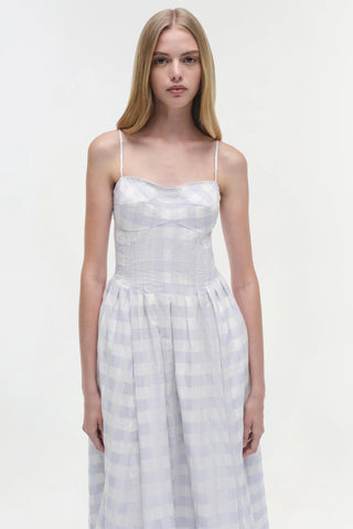 KITTIYA COTTON MIDI DRESS
