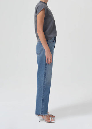 AGOLDE | 90'S CROP MID RISE STRAIGHT - BOUND