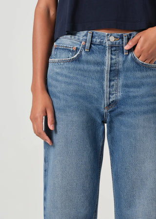 90'S CROP MID RISE STRAIGHT - ESSENCE