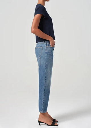 90'S CROP MID RISE STRAIGHT - ESSENCE