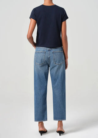 90'S CROP MID RISE STRAIGHT - ESSENCE