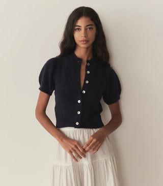 ANISA CARDIGAN - NAVY