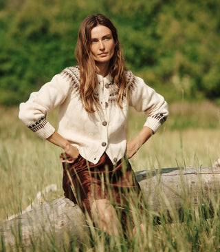 CLARKE CARDIGAN - OATMEAL