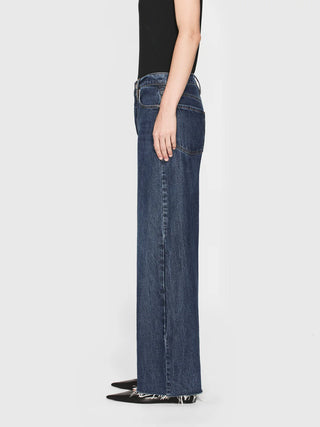 LE LOW BAGGY WIDE LEG - BLINDSPOT RAW FRAY