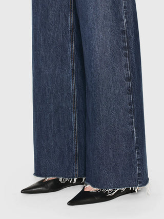 LE LOW BAGGY WIDE LEG - BLINDSPOT RAW FRAY