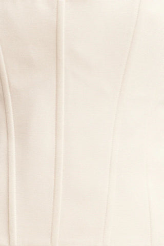 OAKLEY STRAPLESS CORSET - IVORY