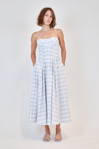 KITTIYA COTTON MIDI DRESS