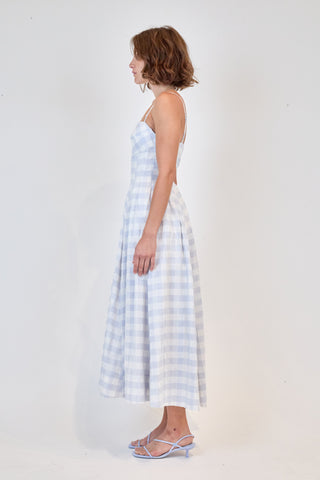 KITTIYA COTTON MIDI DRESS