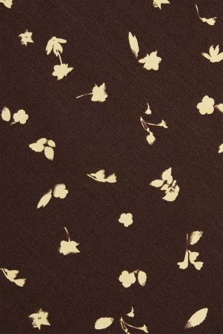 LILOU MAXI DRESS - CLOVER BROWN