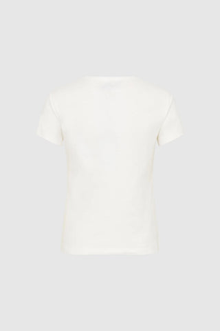 ORGANIC COTTON BABY TEE - WHITE