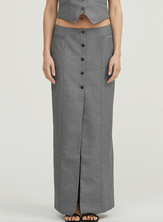 METROPOLIS TAILORED MAXI SKIRT
