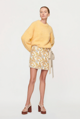 ISLA JACQUARD MINI SKIRT