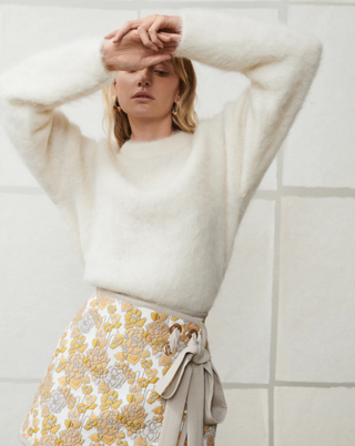 ISLA JACQUARD MINI SKIRT