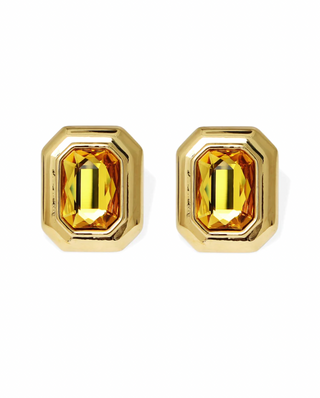 BELIZE EARRINGS - CITRINE