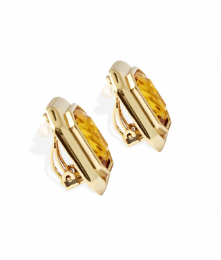 BELIZE EARRINGS - CITRINE