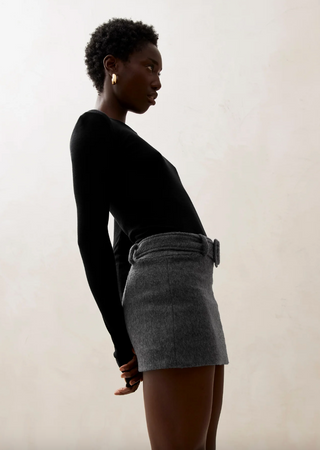 LIV GREY SKIRT
