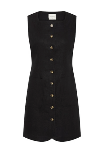 EMMA BUTTON DOWN MINI DRESS