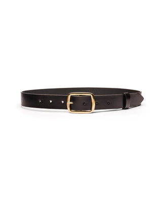 AVERY BLACK LEATHER BELT