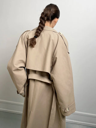 BOBBY CANVAS TRENCHCOAT
