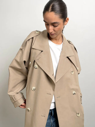 BOBBY CANVAS TRENCHCOAT