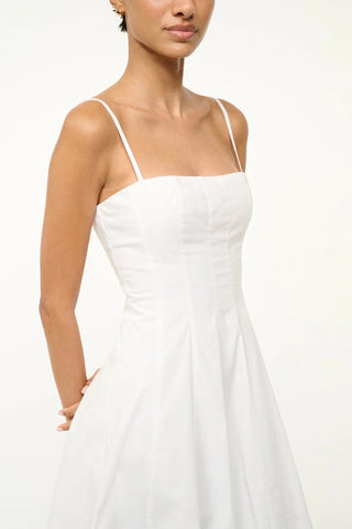 WYLIE MINI DRESS - WHITE
