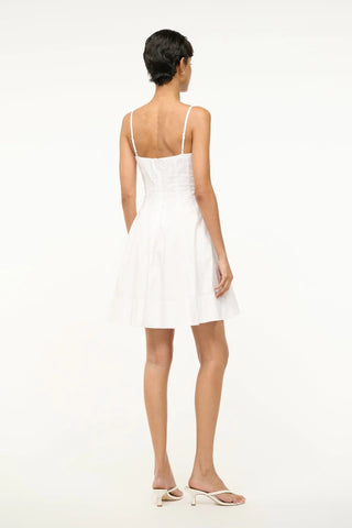 WYLIE MINI DRESS - WHITE