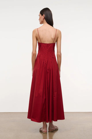 MARGI DRESS - ROUGE