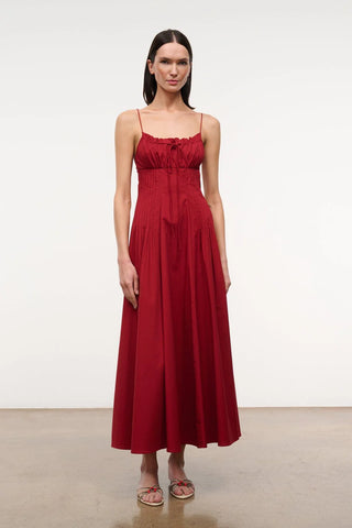 MARGI DRESS - ROUGE
