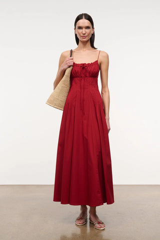 MARGI DRESS - ROUGE