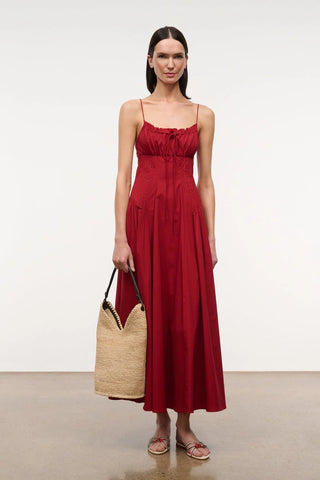 MARGI DRESS - ROUGE