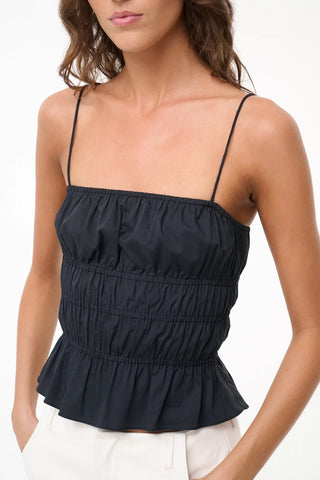 STAUD | AYLA TOP BLACK
