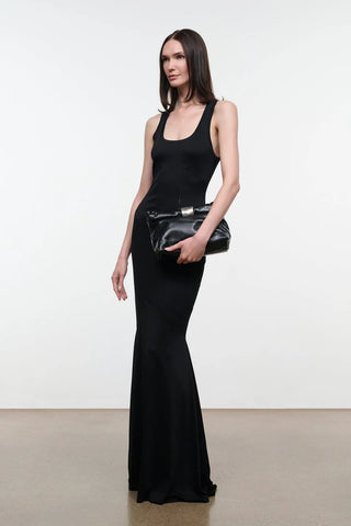 CUFF CLUTCH - BLACK SNAKE