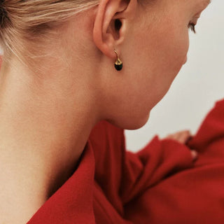 ODETTE EARRINGS - ONYX
