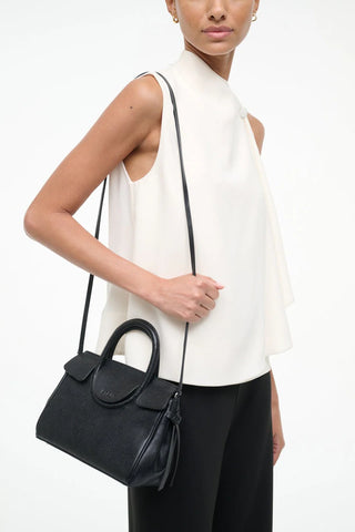 MAUDE MINI CARRYALL BAG - BLACK