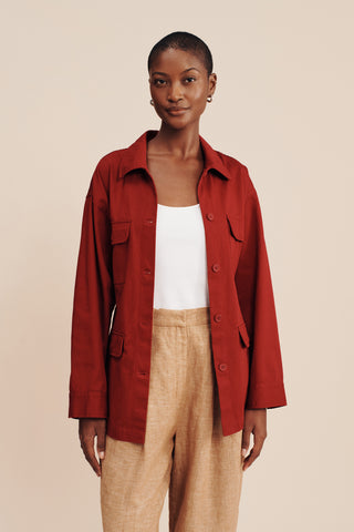 POSSE | LILA JACKET - GARNET