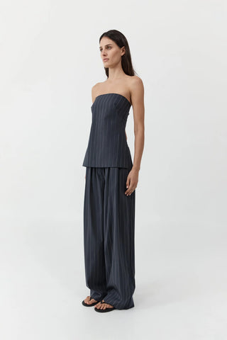 STRAPLESS ROULEAU TIE TOP