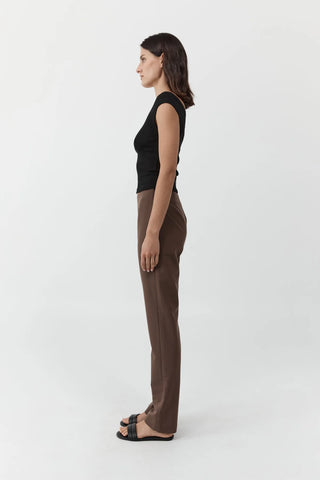 ORGANIC COTTON OFF THE SHOULDER - BLACK