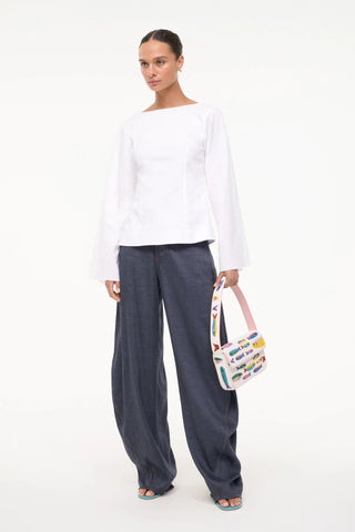 STAUD | TOMMY BEADED BAG POP SARDINES