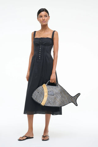 STAUD | MATILDE DRESS - BLACK