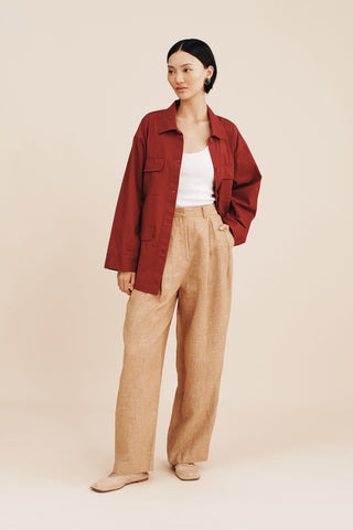 POSSE | LILA JACKET - GARNET