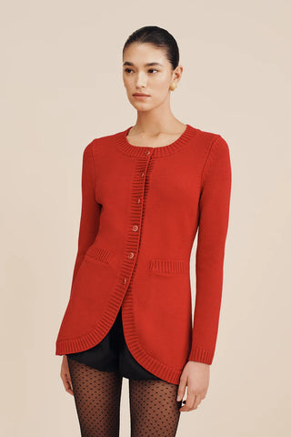 POSSE | SABRINA CARDIGAN - RUBY