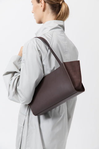 SLIM WONTON TOTE - COFFEE